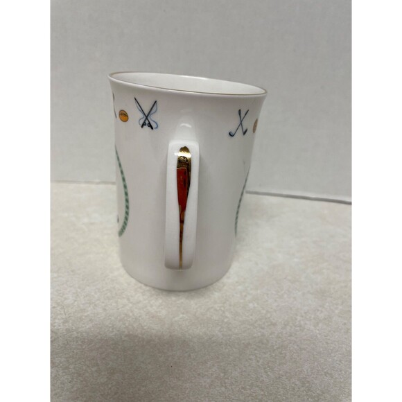 Falcon China Hand Crafted Golf Cup Staffordshire England 10 oz. All Sports - Picture 3 of 6